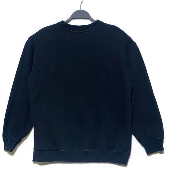 Croft and Barrow Pullover Sweat Shirt Small Embroidered American Eagle & Flag - Picture 2 of 7